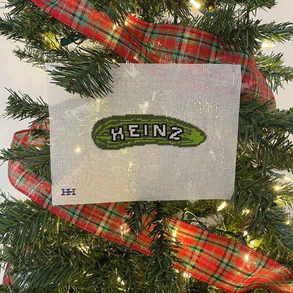 FREE CHART: Heinz Christmas Pickle Ornament