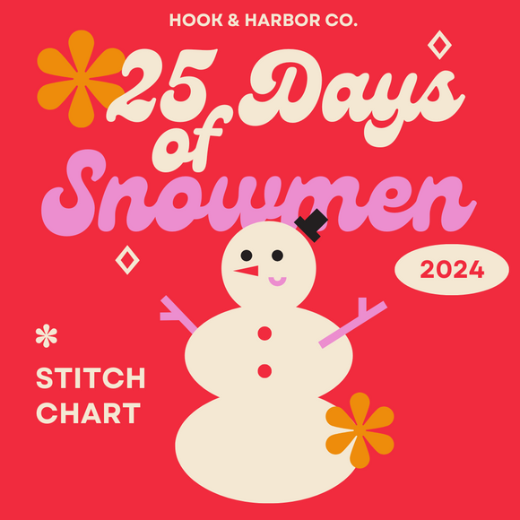 25 Days of Snowmen Stitch Chart