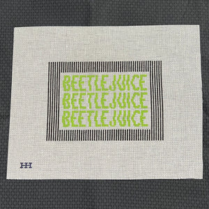 Beetlejuice Needlepoint Canvas