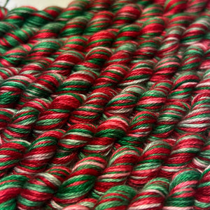 Holly Jolly - Hand-dyed Thread