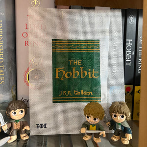 The Hobbit Book Needlepoint Canvas