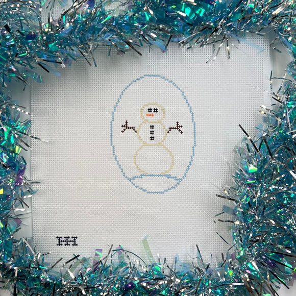 25 Days of Snowmen Needlepoint Canvas