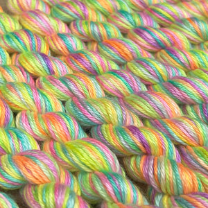 Tropical Rainbow - Hand-dyed Thread