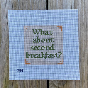 Second Breakfast Needlepoint Canvas