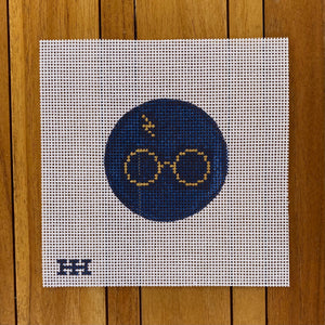Wizard Glasses Needlepoint Canvas