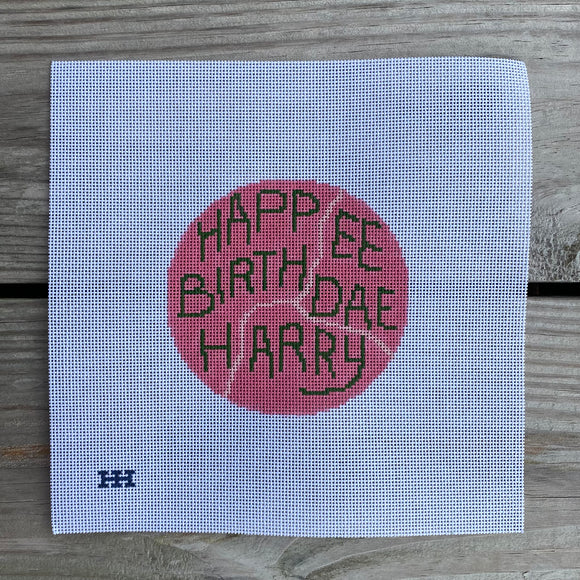 Harry's Cake Needlepoint Canvas