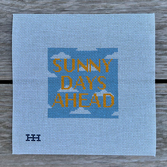 Sunny Days Needlepoint Canvas