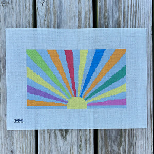 Sunshine Clutch/Pillow Needlepoint Canvas
