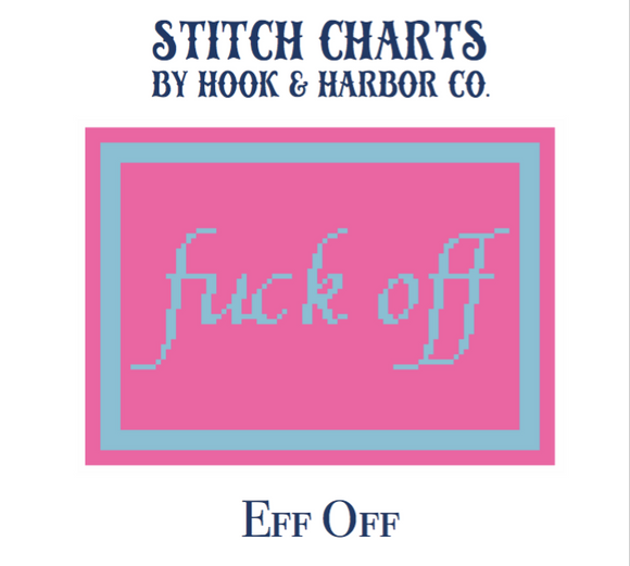 Eff Off Stitch Chart