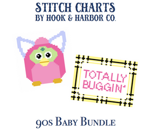 90s Baby Bundle Stitch Chart
