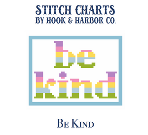 Be Kind Stitch Chart