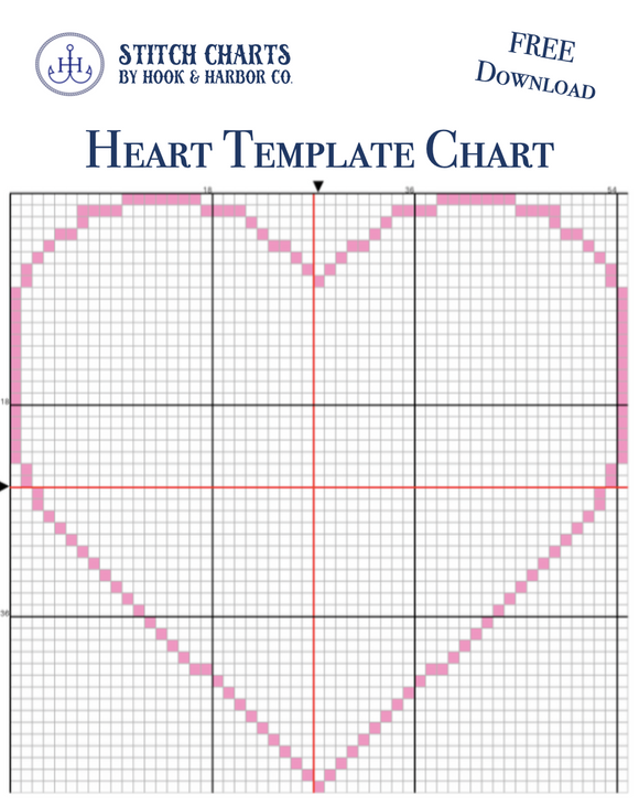 Heart Stitch Chart