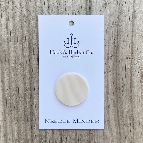Mother of Pearl Needle Minder