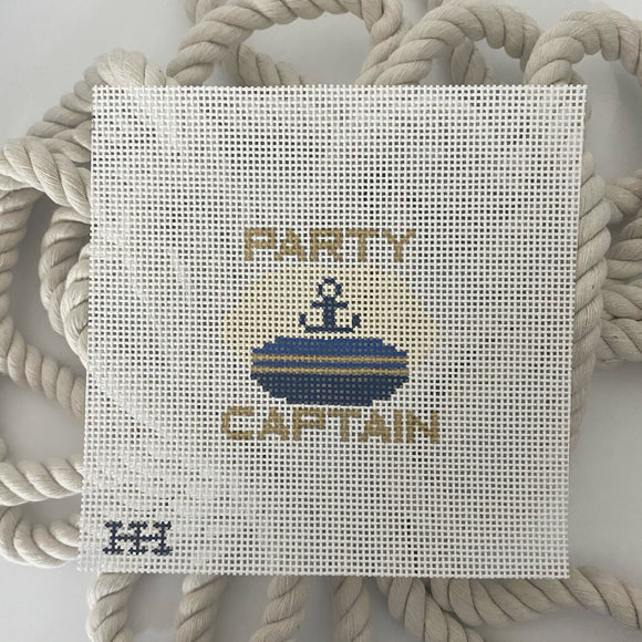 Party Captain Needlepoint Canvas