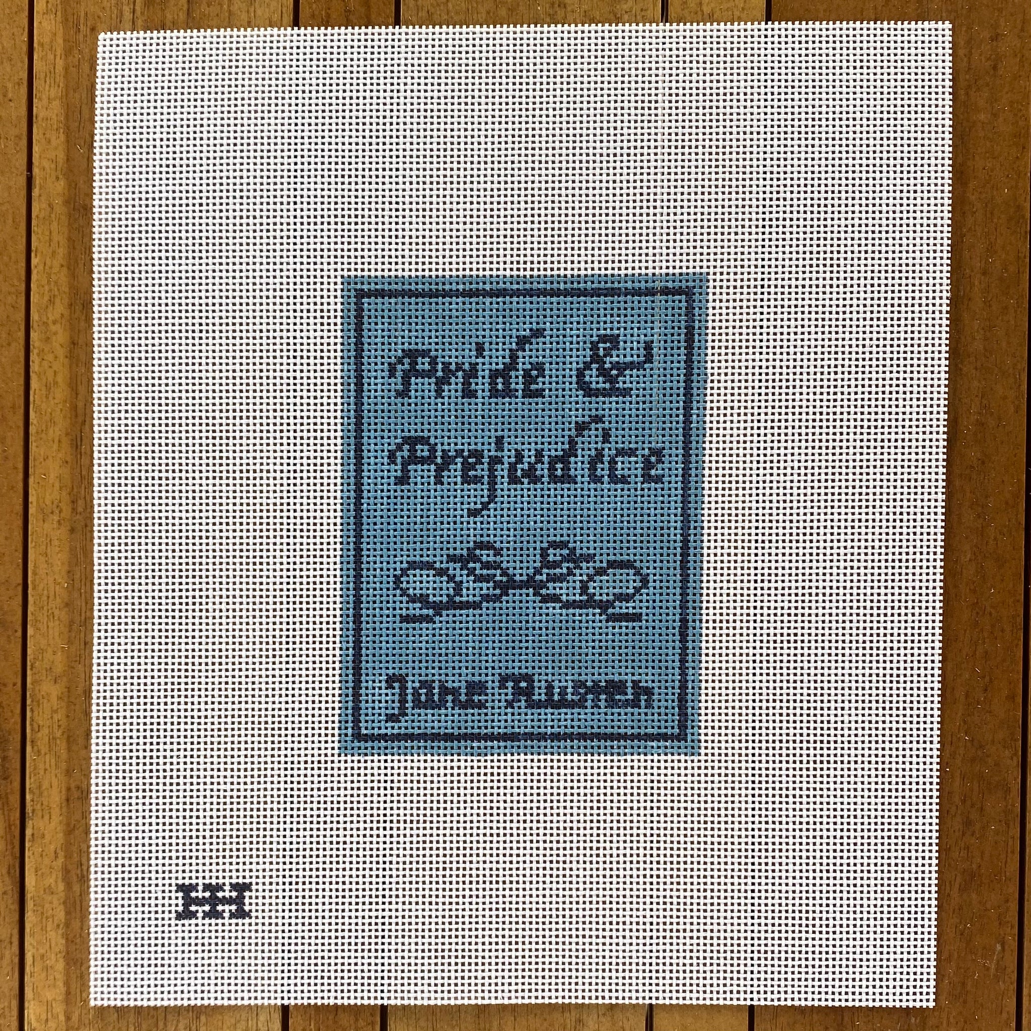 Pride & Prejudice Needlepoint Canvas – Hook & Harbor Co.